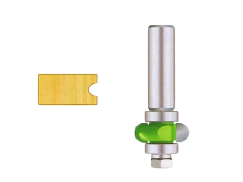 Flute Bits With Upper & Lower Bearings